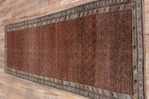 Antique Karabagh Runner Rug (3' x 11')
